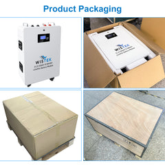 High Quality 51.2V 15KWh Wall Mount Mobile LiFePO4 Battery Pack with 200A BMS(Wistek|USA) - Wistek