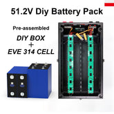 51.2V 15kWh/16kWh Diy Battery Box with MB31 Cells|Wistek(Poland Stock)