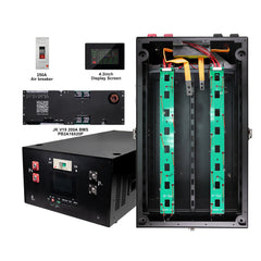 51.2V 15kWh/16kWh Diy Battery Box with MB31 Cells|Wistek(Poland Stock)