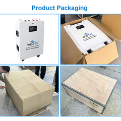 51.2V 314Ah 16kWh LiFePO4 Battery with Smart BMS for Home Energy Storage System|Wistek