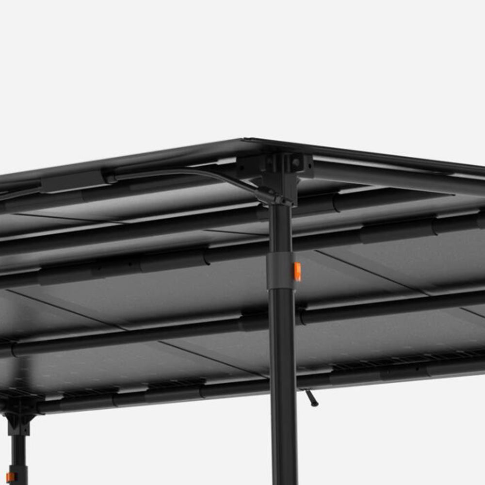Portable 800W Output 2.4*2.1m Stainless Steel Solar Canopy for Outdoor - Wistek
