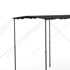 Easy Carry Lightweight 1200W 3.6*2.1m Stainless Steel Solar Canopy for Outdoor - Wistek