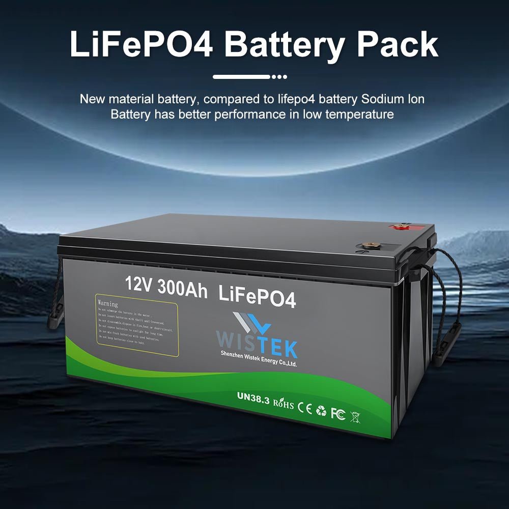 Lightweight 12V 100Ah LiFePO4 Battery - Stable and Reliable Energy Solution