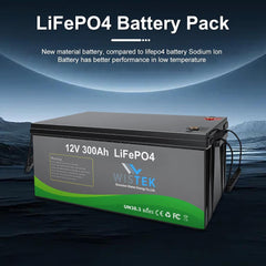 Lightweight 12V 100Ah LiFePO4 Battery - Stable and Reliable Energy Solution