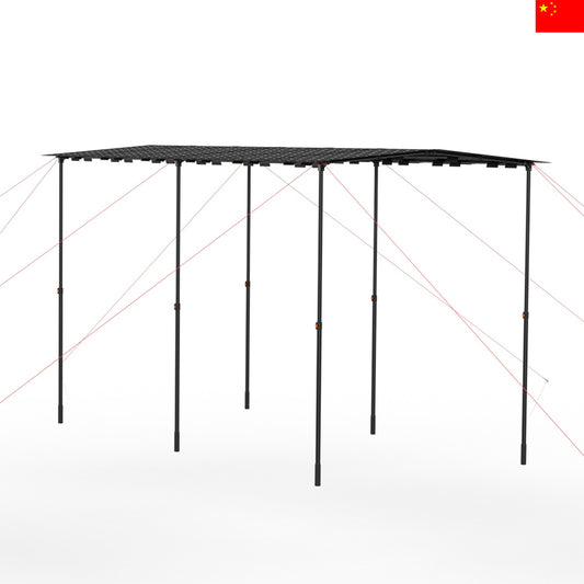 Wistek Versatile Solar Canopy: Ideal for Patios, Decks, and Outdoor Spaces - Wistek