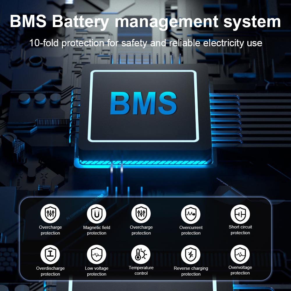 Eco-Friendly 12V 100Ah LiFePO4 Battery - Clean Energy with No Pollution