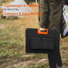Home Solar Generator 1005Wh 300W Portable Power Station with Foldable Solar Panel 200W Set for Camping Outdoor Hiking Fishing Emergency | Wistek - Wistek