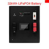 32kWh LiFePO4 Battery Front Panel display