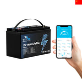 ⚡️【Limited Flash Sale】12V 100Ah Lithium Marine Trolling Motor Battery BMS with Bluetooth - Wistek