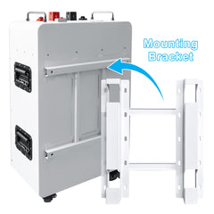 High Quality 51.2V 15KWh Wall Mount Mobile LiFePO4 Battery Pack with 200A BMS(Wistek|USA) - Wistek