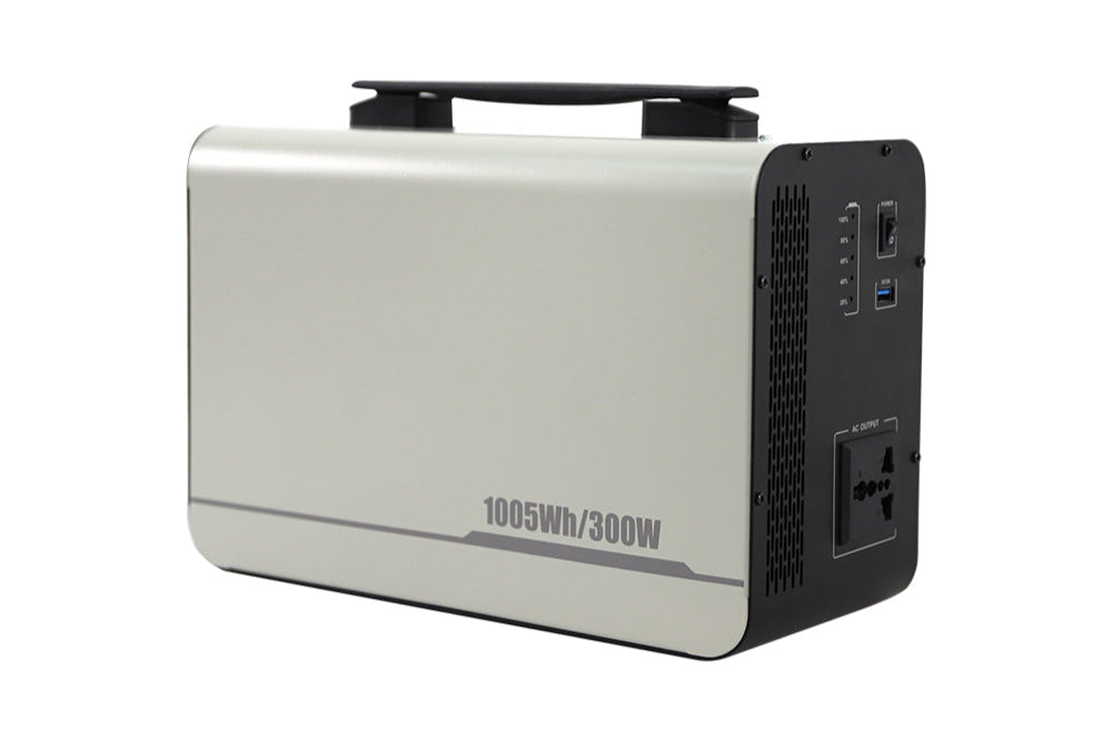 Home Solar Generator 1005Wh 300W Portable Power Station with Foldable Solar Panel 200W Set for Camping Outdoor Hiking Fishing Emergency | Wistek - Wistek