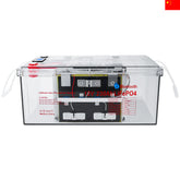 12 Volt Battery 230Ah LiFePO4 Lithium Deep Cycle Transparent | Wistek - Wistek