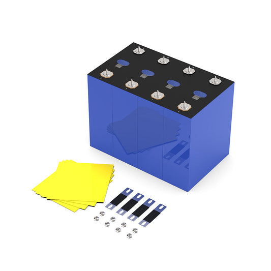 4pcs eve mb31+4pcs busbars+4pcs yellow Epoxy plate