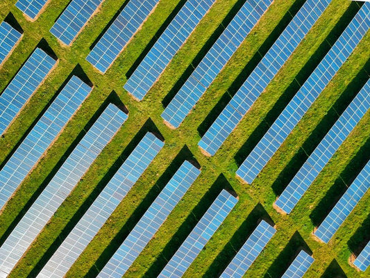 Solar panel base