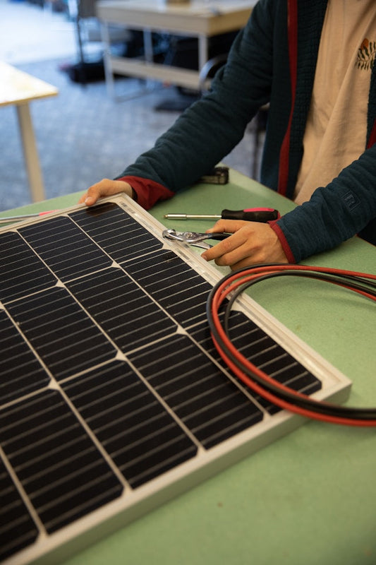 Understanding Voltage and Current in Series-Parallel Solar Arrays: A Beginner's Guide