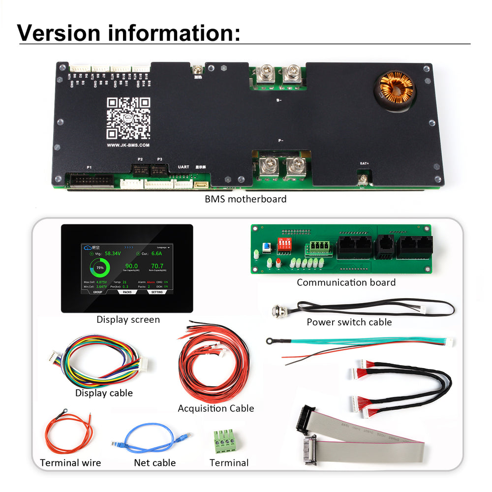 jk pb2a16s20p bms accessories