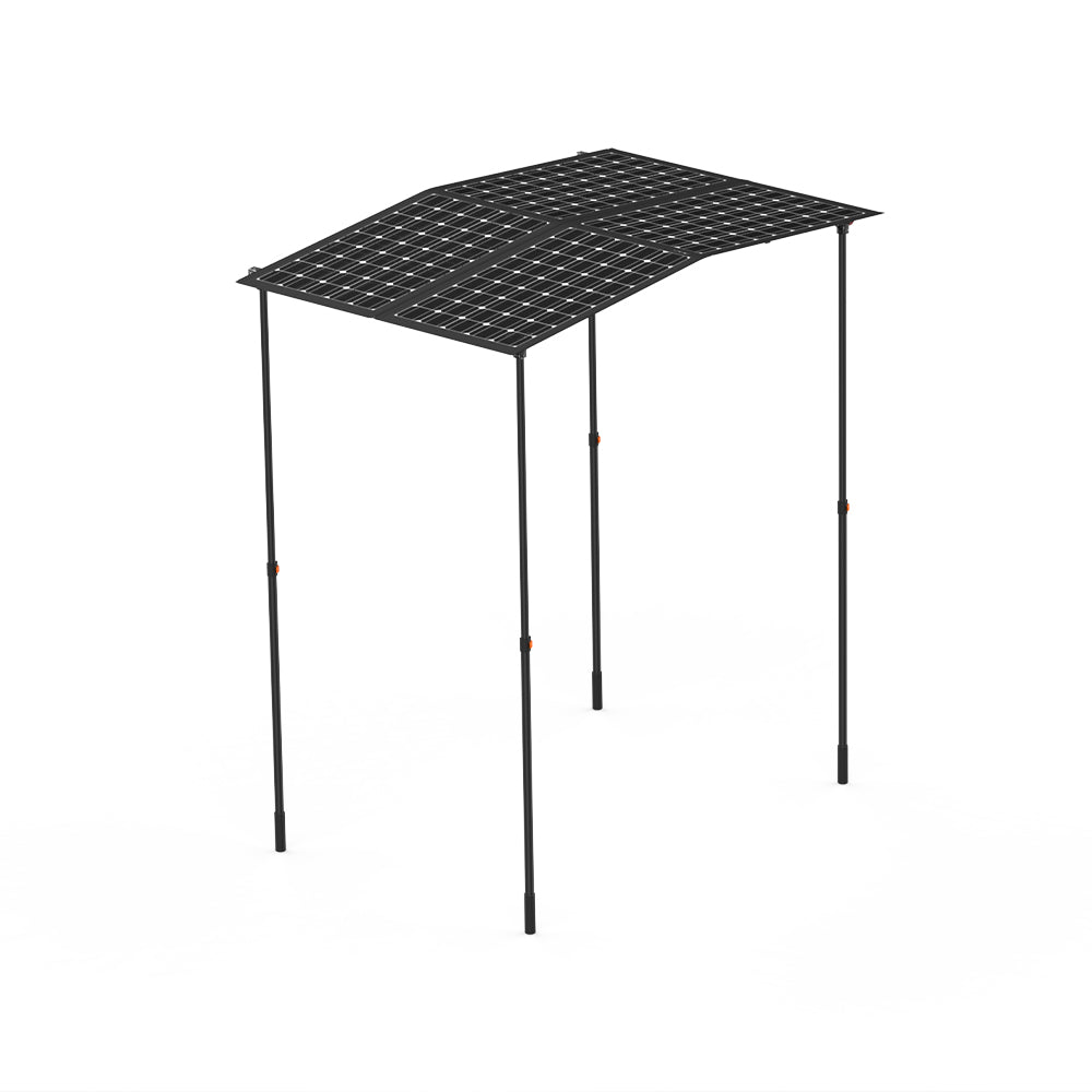 400W solar canopy