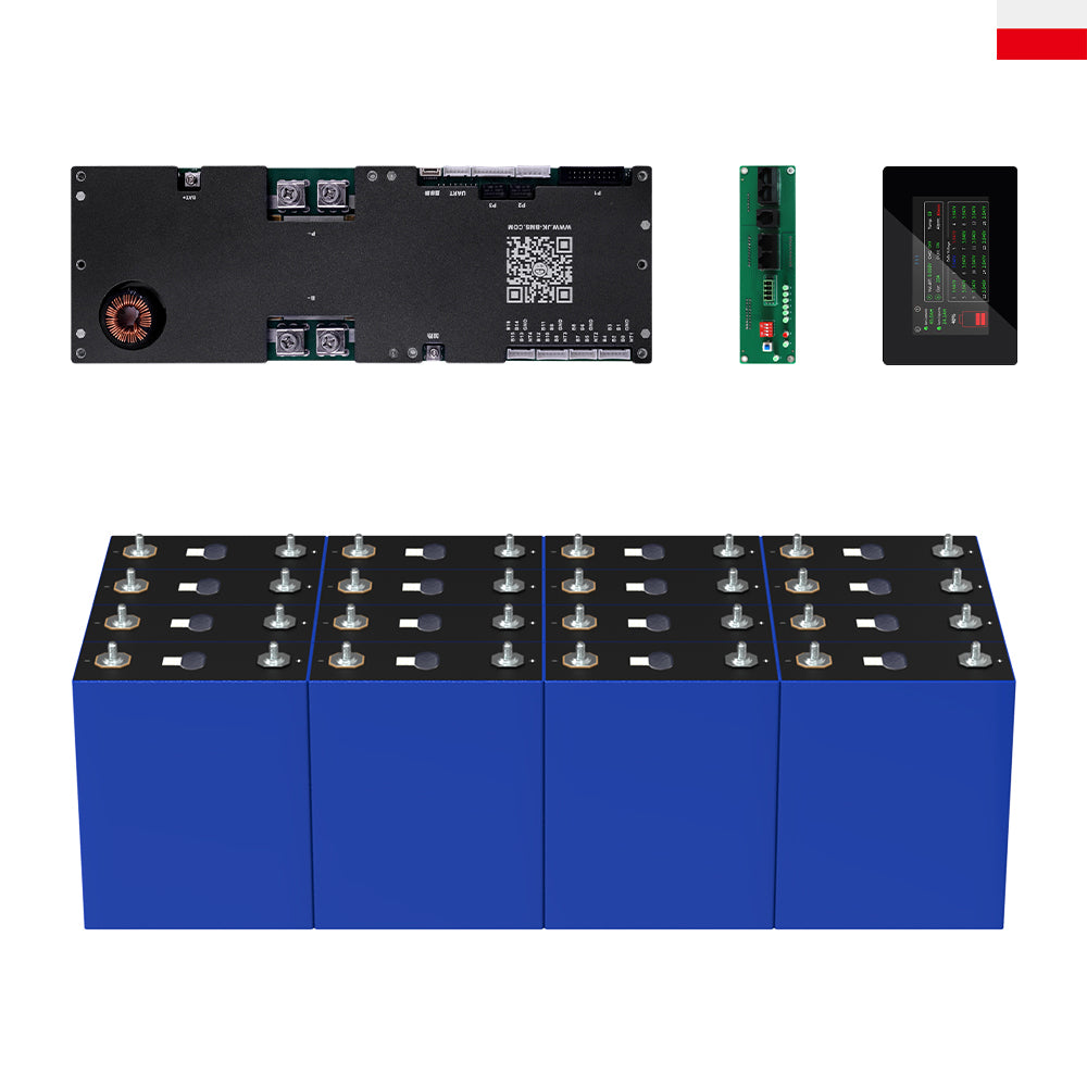 Grade A EVE MB31 314Ah 3.2V LiFePO4 Cell with JK PB2A16S20P BMS|Wistek(Poland Stock)