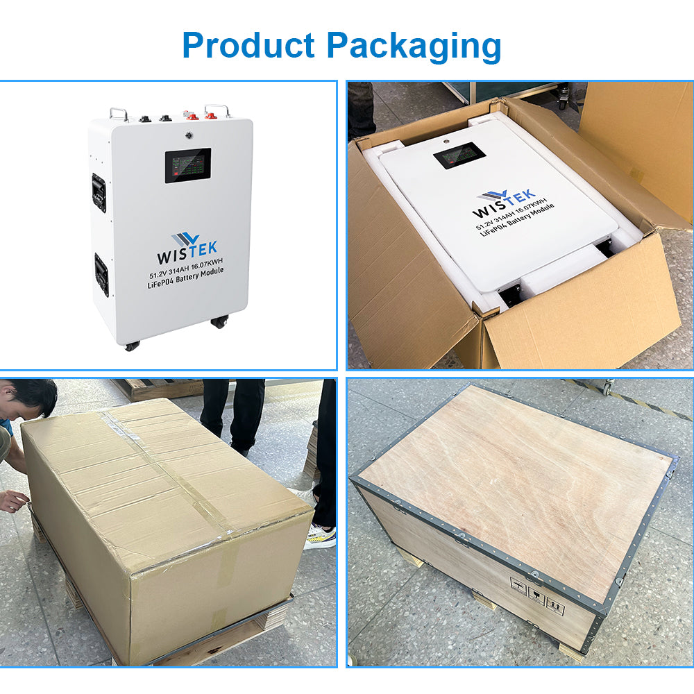 16kWh lifepo4 battery package