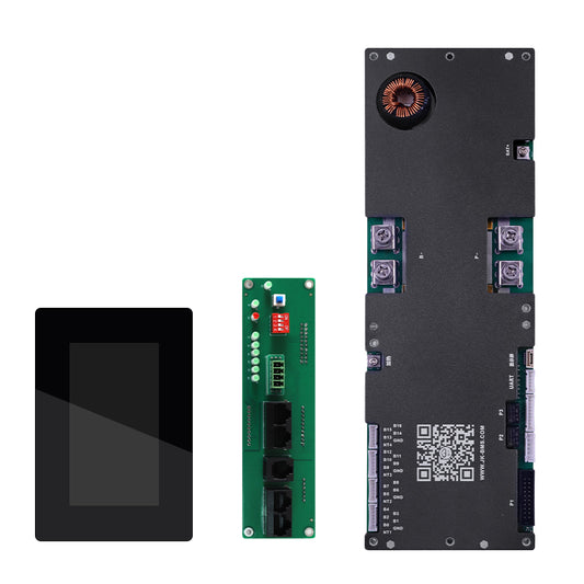 Wistek V19 JK-PB2A16S20P 16S 200A BMS 2A Active Balance Current Battery Management System With 4.3 inch LCD