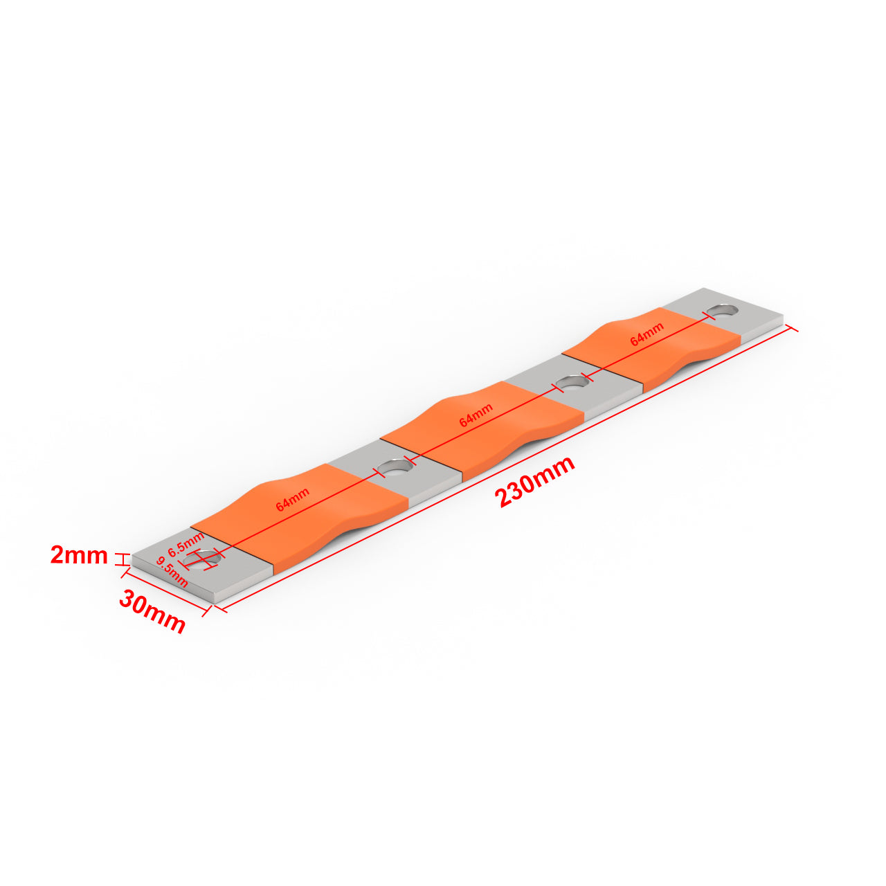 M6 Size Flexible Busbar for 2P MB31 Cell Structure