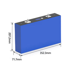 EVE MB56 628Ah 3.2V LiFePO4 Prismatic Cells with Flexible Busbars|(Wistek)