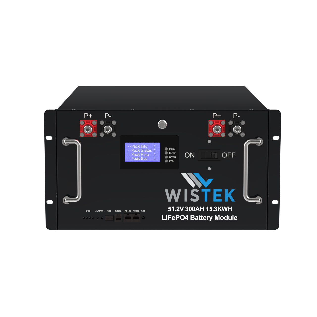 Server Rack Battery Backup 48V 300Ah LiFePO4 15kWh | WiSTEK – Wistek