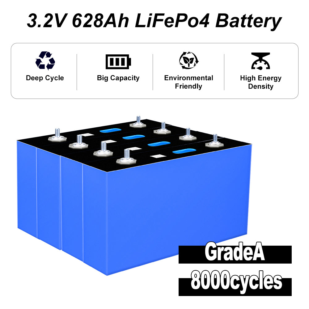 3.2V 628Ah LiFePO4 Battery