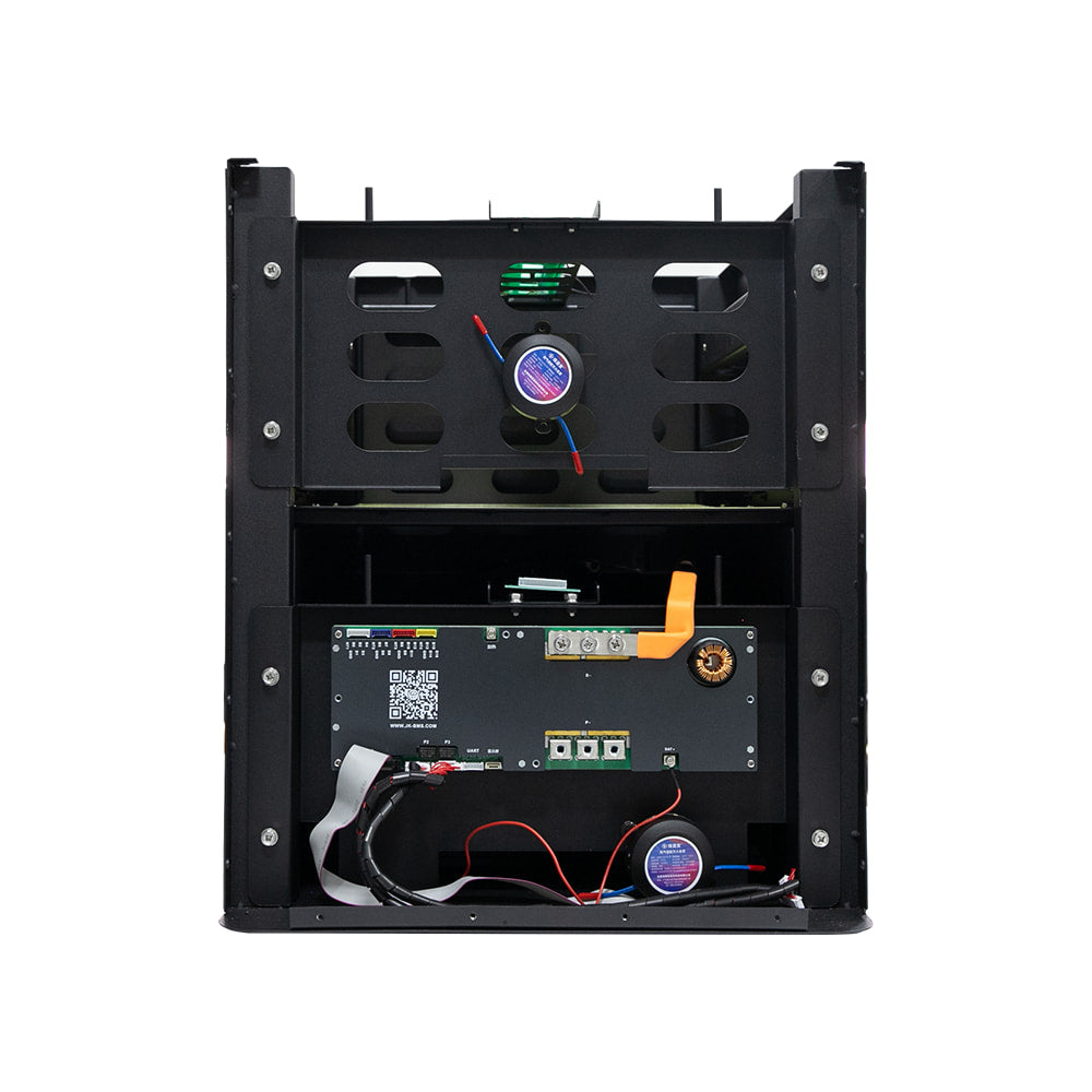 two fire extinguisher and jk BMS 32kWh diy battery box