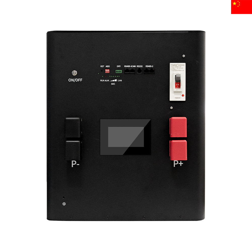 32kWh LiFePO4 Battery with JK 300A BMS MB56 Cells
