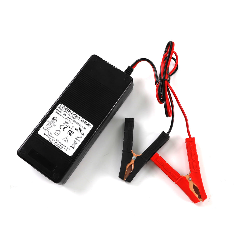 Wistek 14.6V 20A LiFePO4 Battery Charger