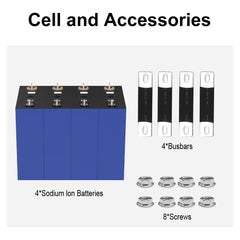 Sodium Ion Battery Cells for Sale 3.1V 210Ah, SIB210| Wistek