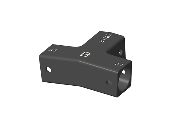 B Beveled Tee Connector Solar Canopy Accessories