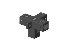 D Beveled Right-Angle Cross Connector Solar Canopy Accessories
