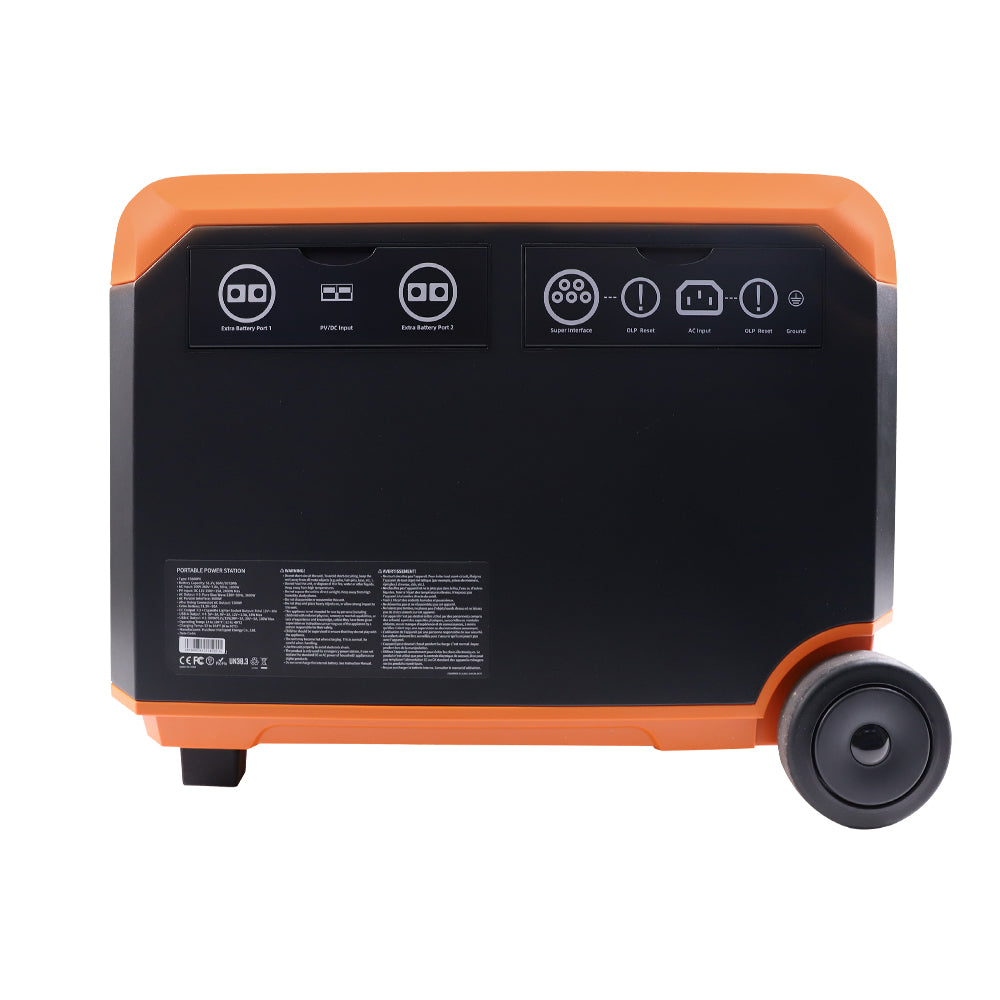 3072Wh 3600W Portable Power Station,Support Paralel And Extra Battery|Wistek