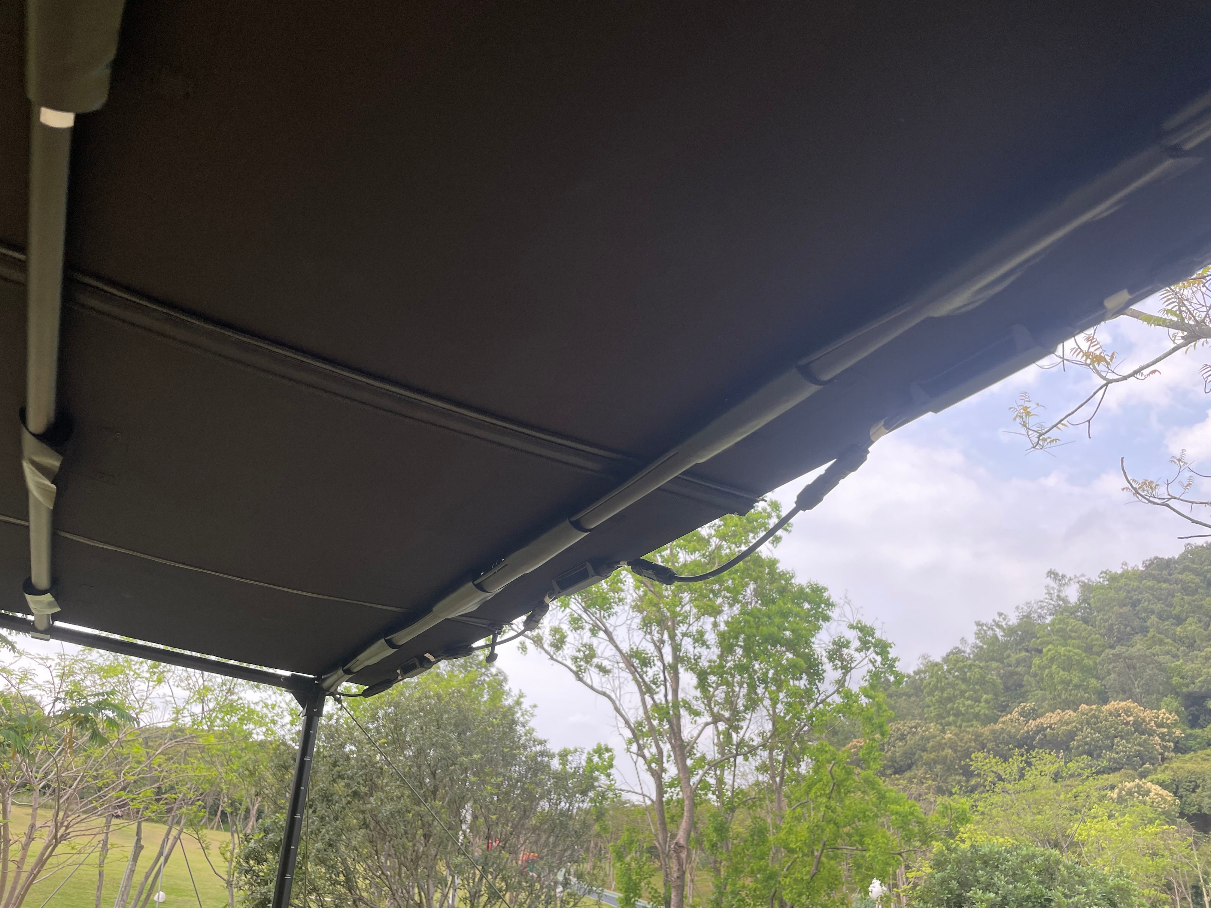 solar powered canopy