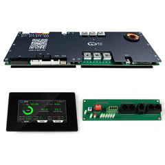 JK PB2A16S30P BMS with 4.3 inch display and communication connector