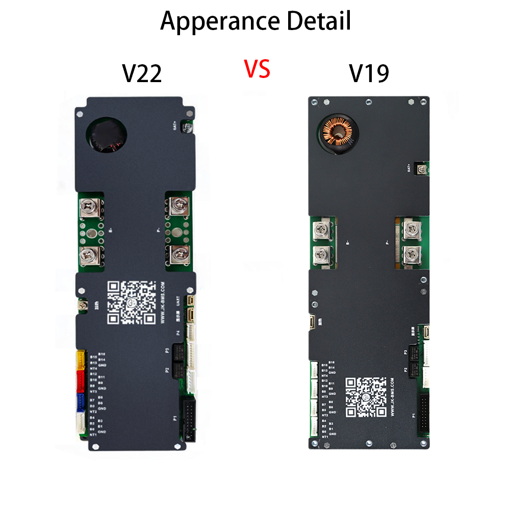 JK BMS V19 VS V22