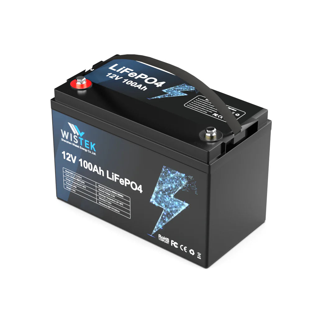 ⚡️【Limited Flash Sale】12V 100Ah Lithium Marine Trolling Motor Battery BMS with Bluetooth