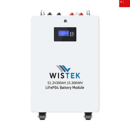 High-Performance 51.2V 300Ah LiFePO4 Battery with BMS | Reliable