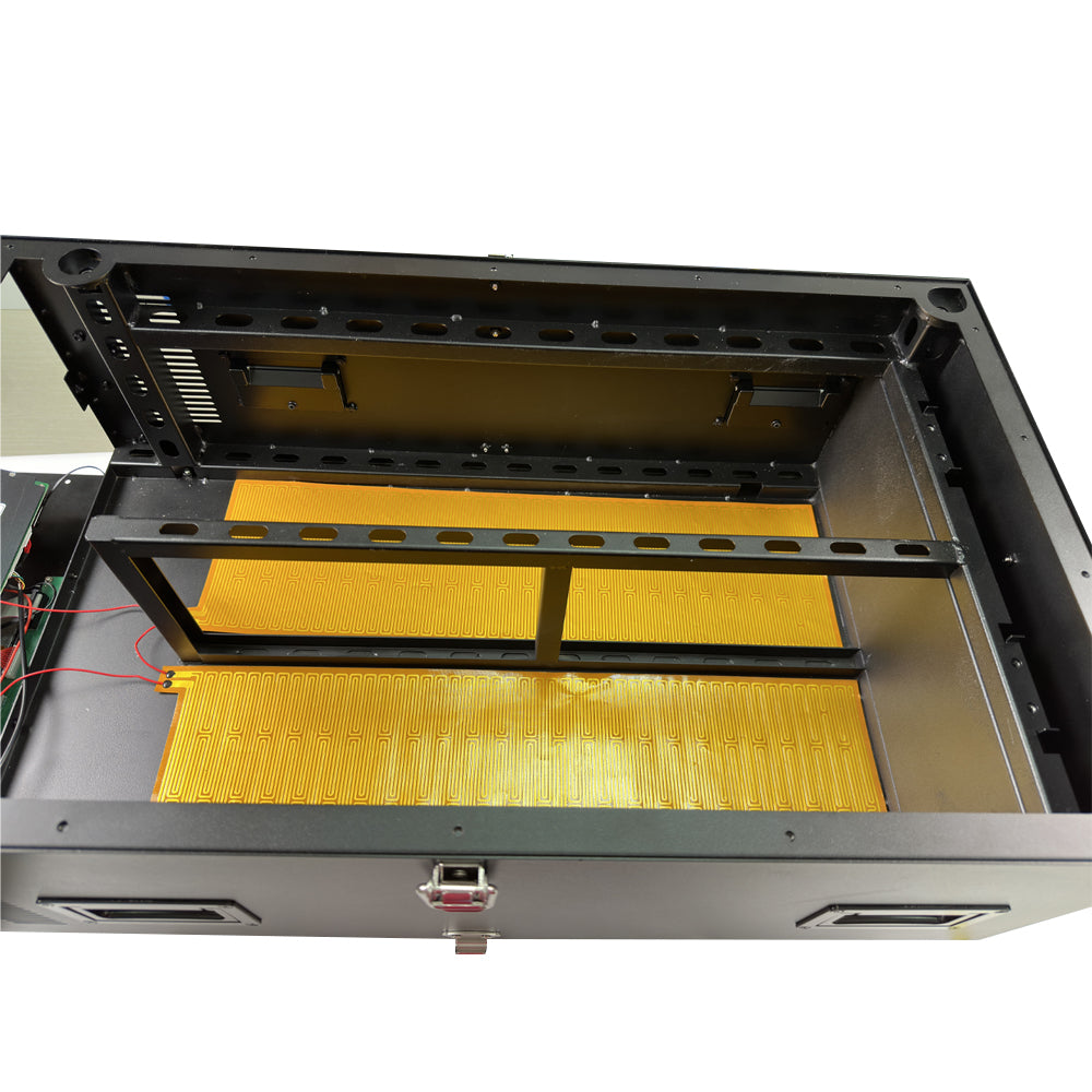 heating plate on the 15kWh diy battery box