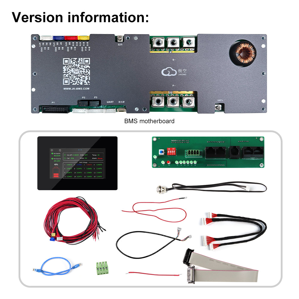 JK PB2A16S20P BMS Packing List