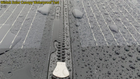Wistek Versatile Solar Canopy: Ideal for Patios, Decks, and Outdoor Spaces